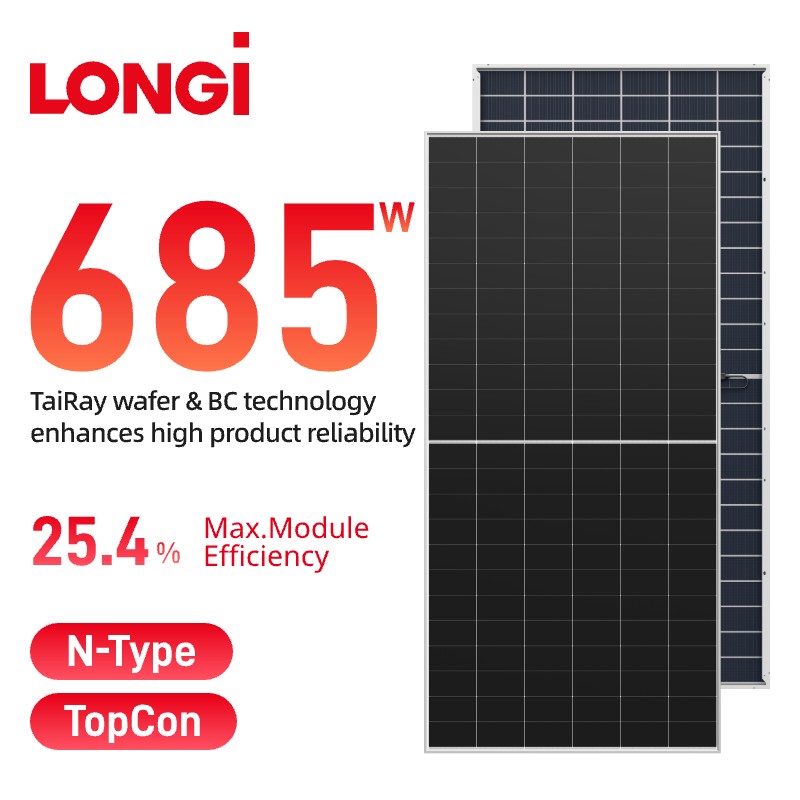 Solární panel LONGi Himo S10 Bifacial 665-685w LR7-72HJD