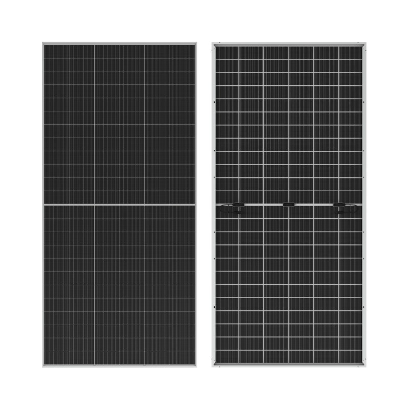 Velkoformátový bifaciální solární panel WERAN 595-625W – OEM fotovoltaický modul s dvojitým sklem pro utility, EPC a velkoobchodní projekty