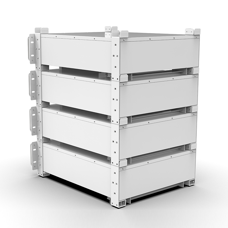 WERAN WRL-48100RW 51,2V 100Ah LiFePO4 stojanová baterie (5,12kWh) – 8000 cyklů, CAN/RS485, stohovatelné domácí ESS
