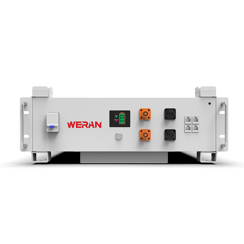 WERAN WRL-48100RW 51,2V 100Ah LiFePO4 stojanová baterie (5,12kWh) – 8000 cyklů, CAN/RS485, stohovatelné domácí ESS