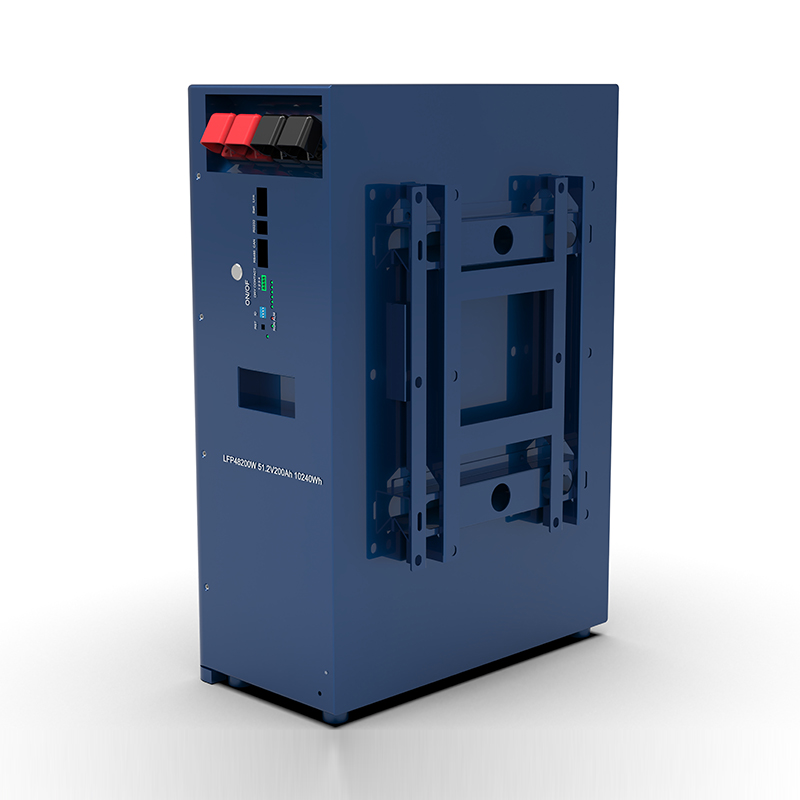 WERAN WRL-48100WB 51,2V 100Ah nástěnná LiFePO4 baterie (5,12kWh) – IP65, 6000 cyklů, venkovní domácí solární úložiště