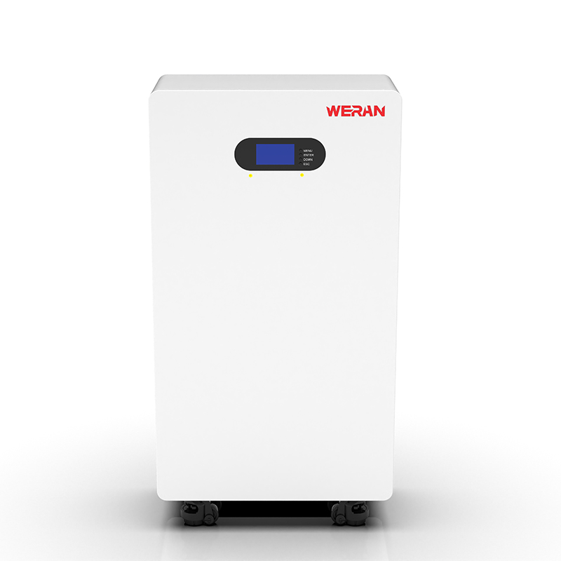 WERAN WRL-48200UW 51,2V 200Ah LiFePO4 baterie (10,24kWh) – IP65 na kolečka / montáž na stěnu, stohovatelné 48V solární úložiště