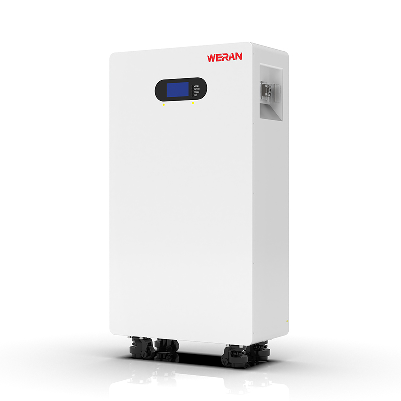 WERAN WRL-48200UW 51,2V 200Ah LiFePO4 baterie (10,24kWh) – IP65 na kolečka / montáž na stěnu, stohovatelné 48V solární úložiště