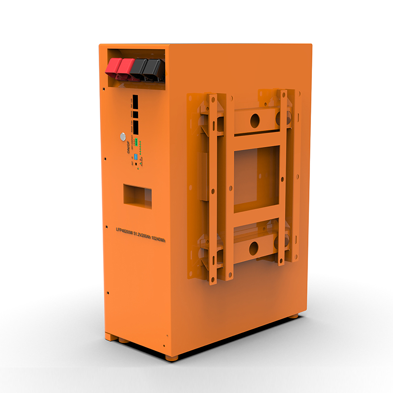 WERAN WRL-48200WO 51,2V 200Ah nástěnná LiFePO4 baterie (10,24kWh) – IP65, vysokokapacitní domovní ESS