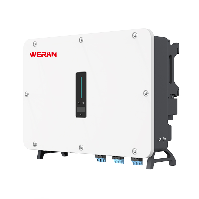 Třífázový hybridní invertor WERAN M2HT 25-50kW – Komerční HV bateriový solární invertor pro systémy skladování energie C&I