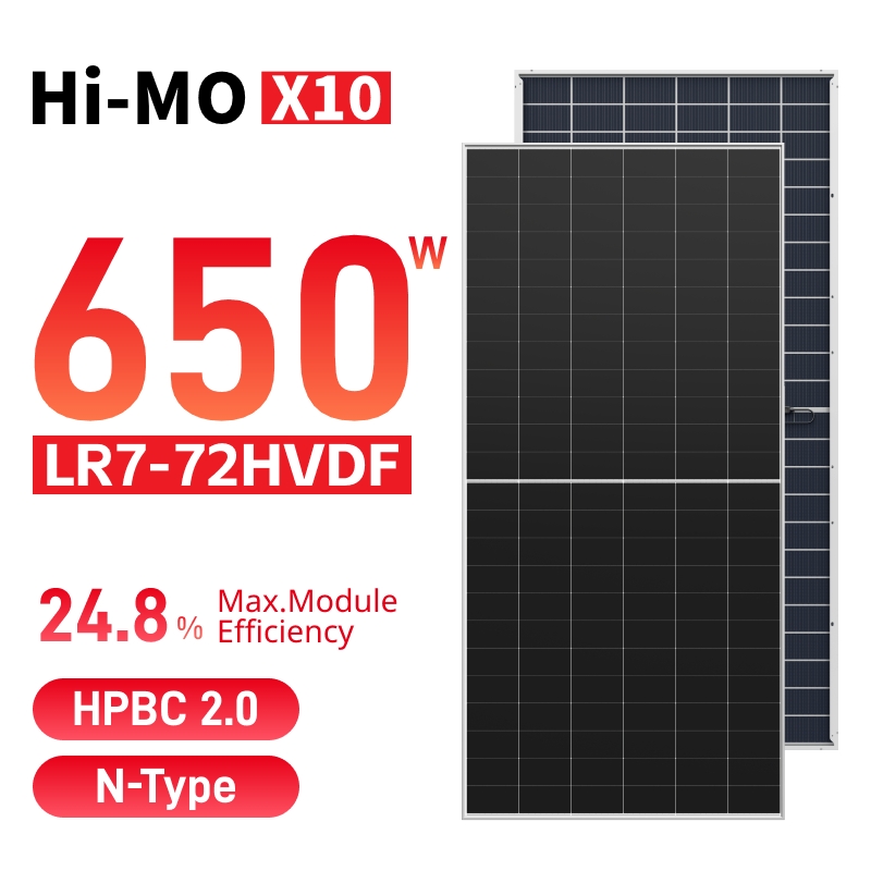 Mikroinvertory vs. strunné invertory pro LONGi Hi-MO X10 Guardian Anti-Dust 640-670W bifaciální solární systémy s dvojitým sklem